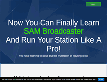 Tablet Screenshot of mysambroadcastersetup.com